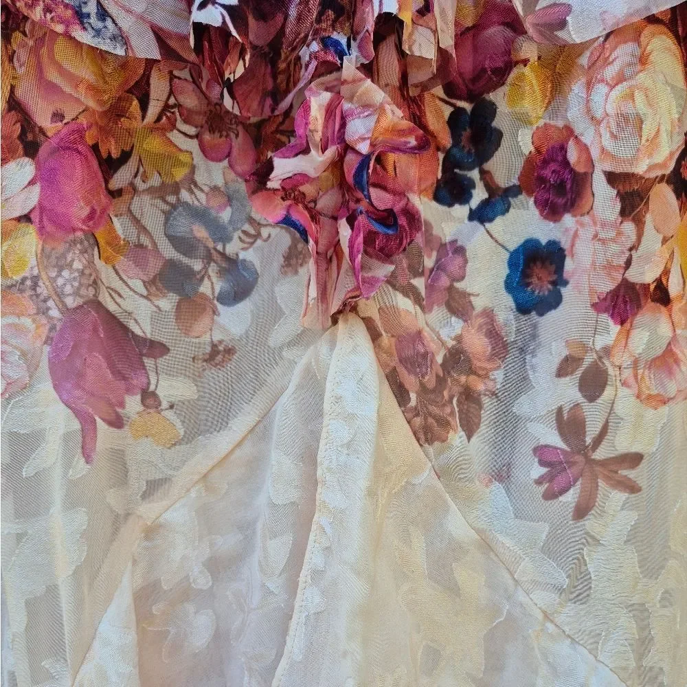 NWT Elliatt Perla Floral Dress Pink Size M - Picture 11 of 13